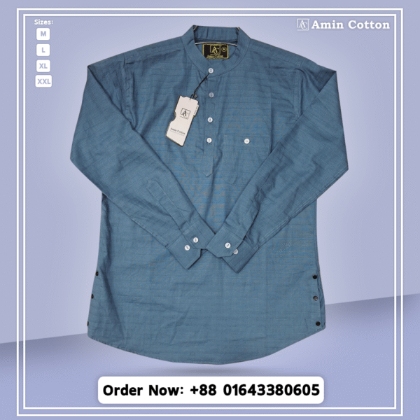 প্রিমিয়াম কটন কাতুয়া SteelBlue